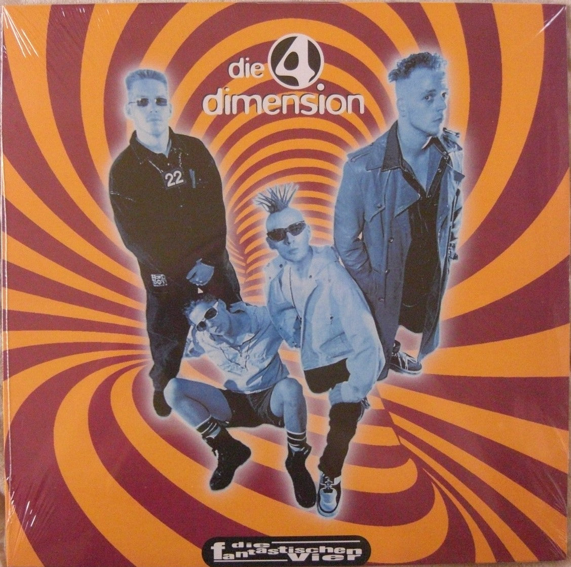Die Fantastischen Vier – Die 4. Dimension Vinyl, LP, Album, Reissue red-yellow