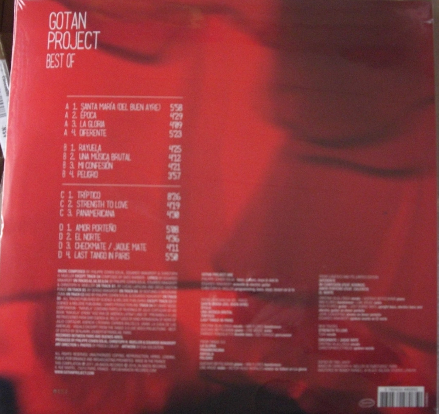 Gotan Project – Best Of 2x Vinyl, LP, Compilation, Reissue RSD 2026
