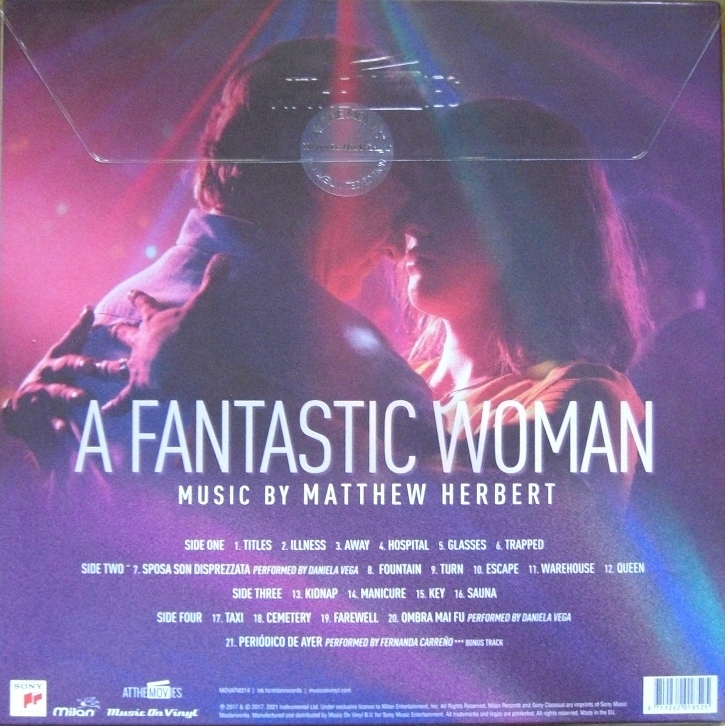 Matthew Herbert – A Fantastic Woman Soundtrack 2x Vinyl LP Album