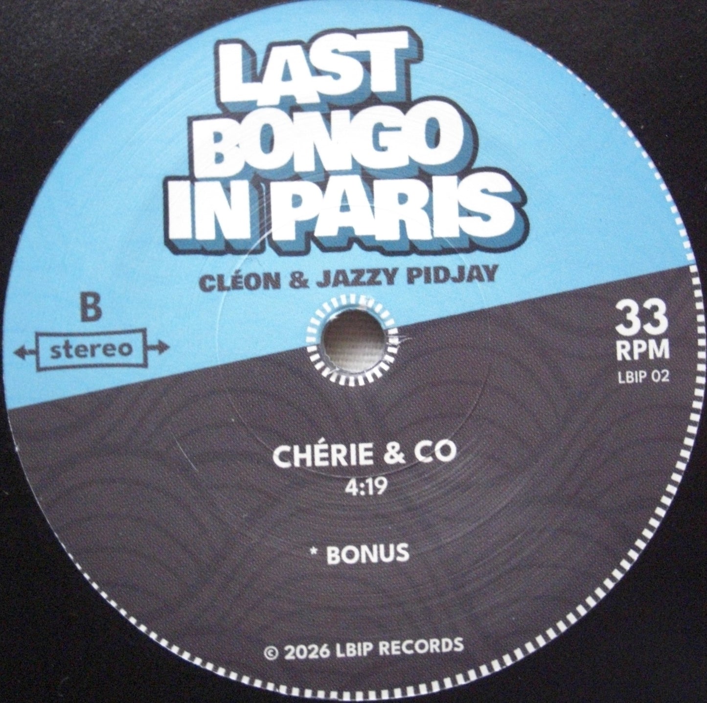 Last Bongo In Paris - A New Day Vinyl, 7"