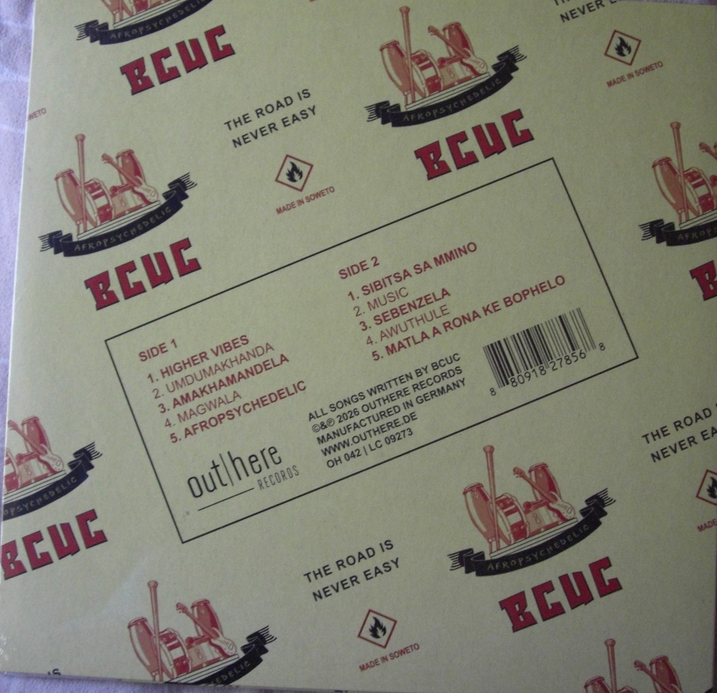 BCUC - The Road Is Never Easy Vinyl, LP, Album