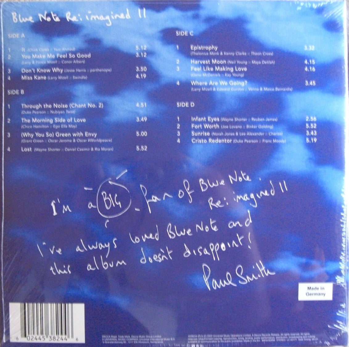 Blue Note - Re:imagined II Vinyl, 2x LP Compilation Limited Edt