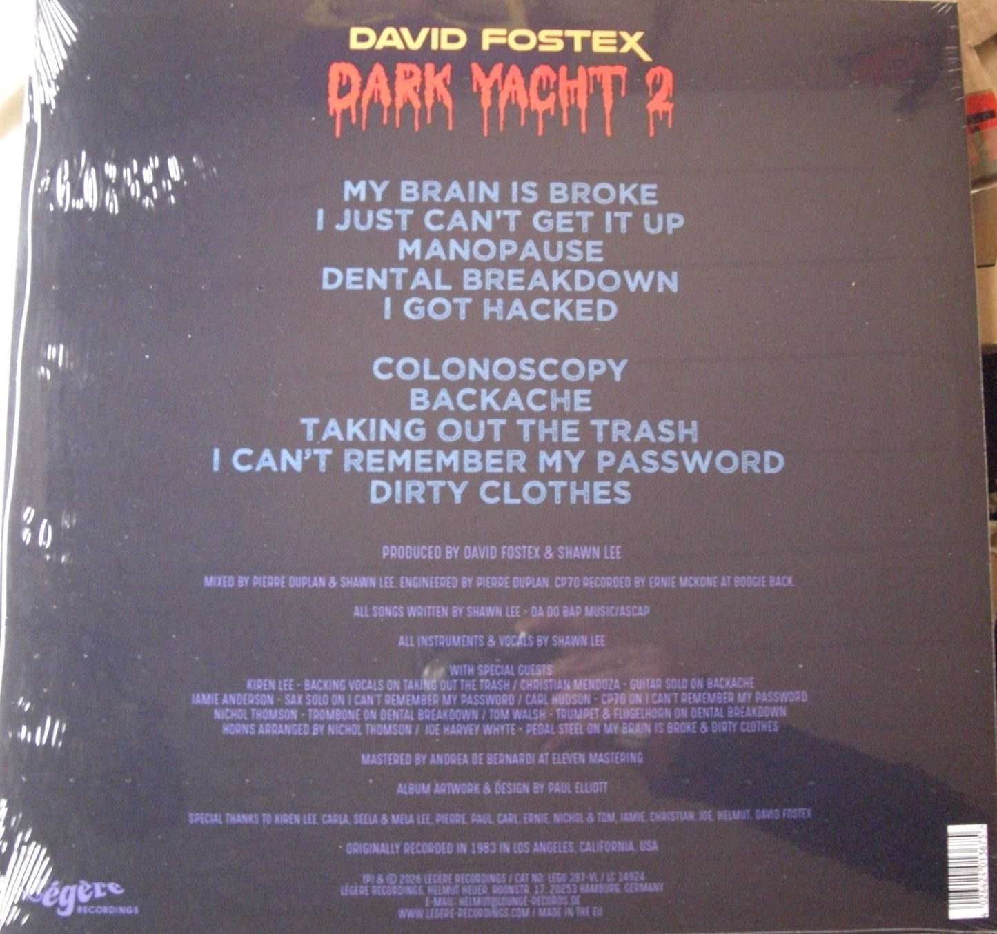 David Fostex – Dark Yacht 2 Vinyl, LP, Album, Limited Edt