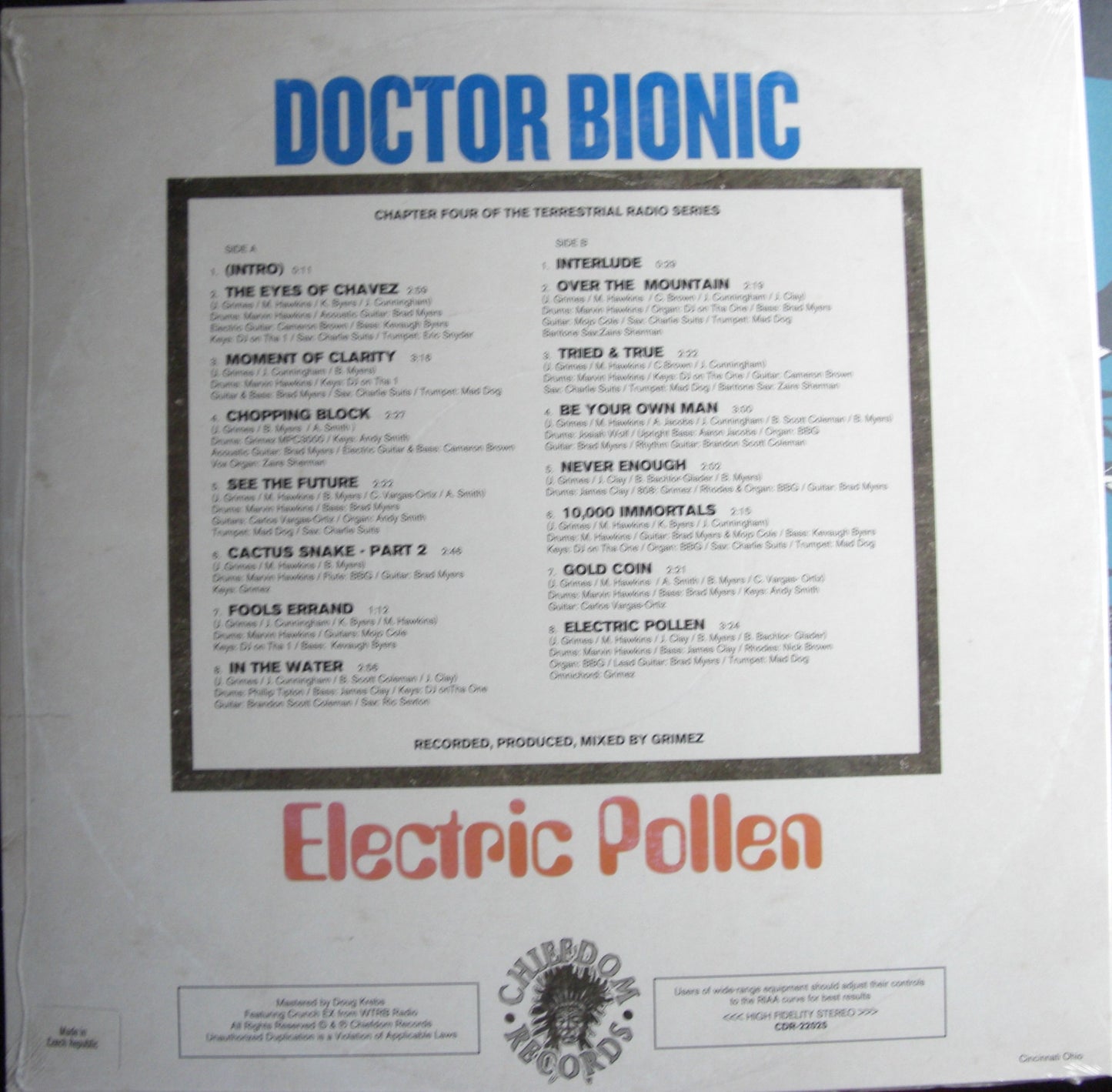 Doctor Bionic - Electric Pollen Vinyl, LP, Album