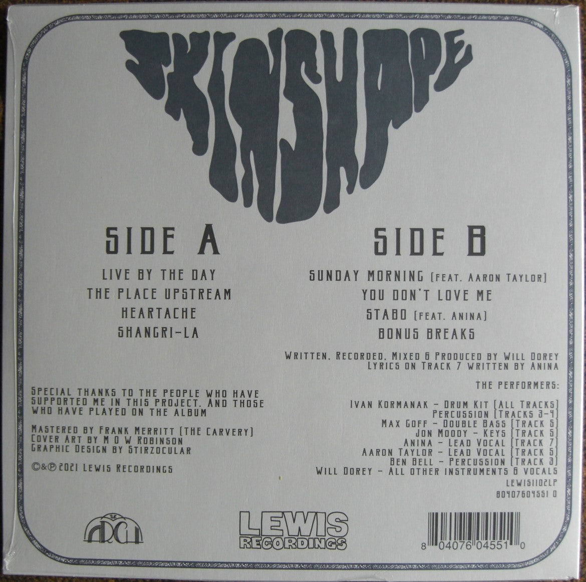 Skinshape – Skinshape LP Vinyl, LP, Limited Edt