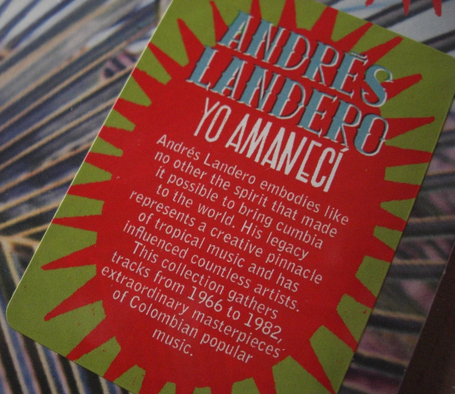 Andres Landero – Yo Amaneci 2x Vinyl, LP, Compilation