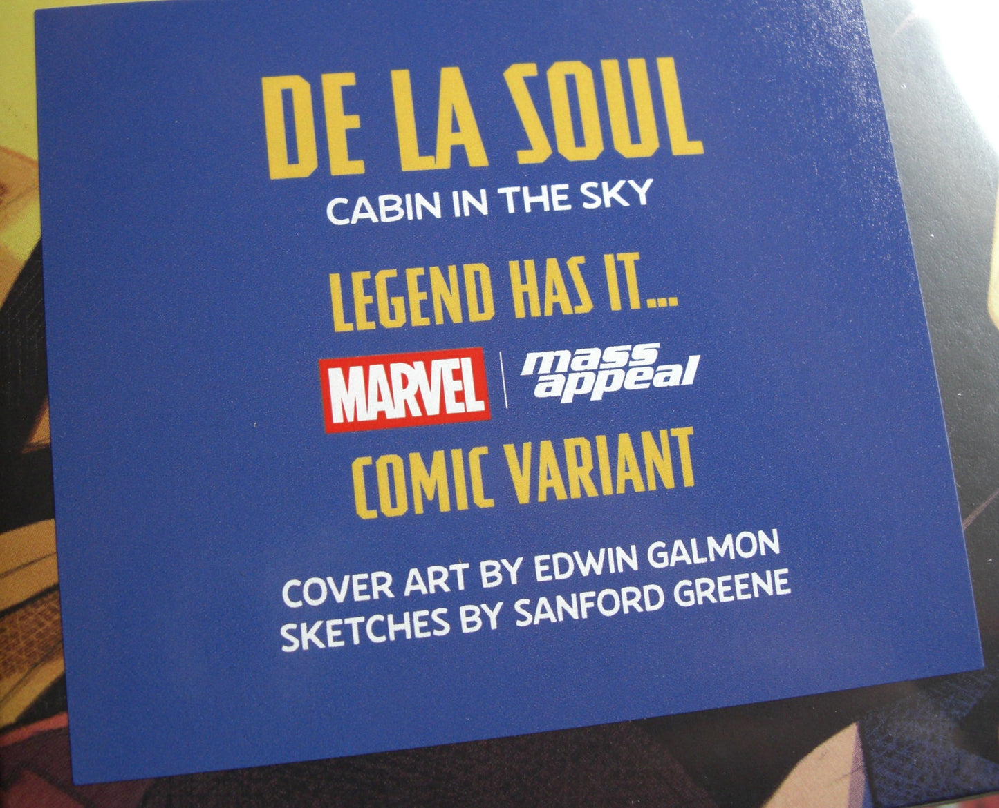 De La Soul - Cabin In The Sky 2x Vinyl, LP, Album Marvel Variant