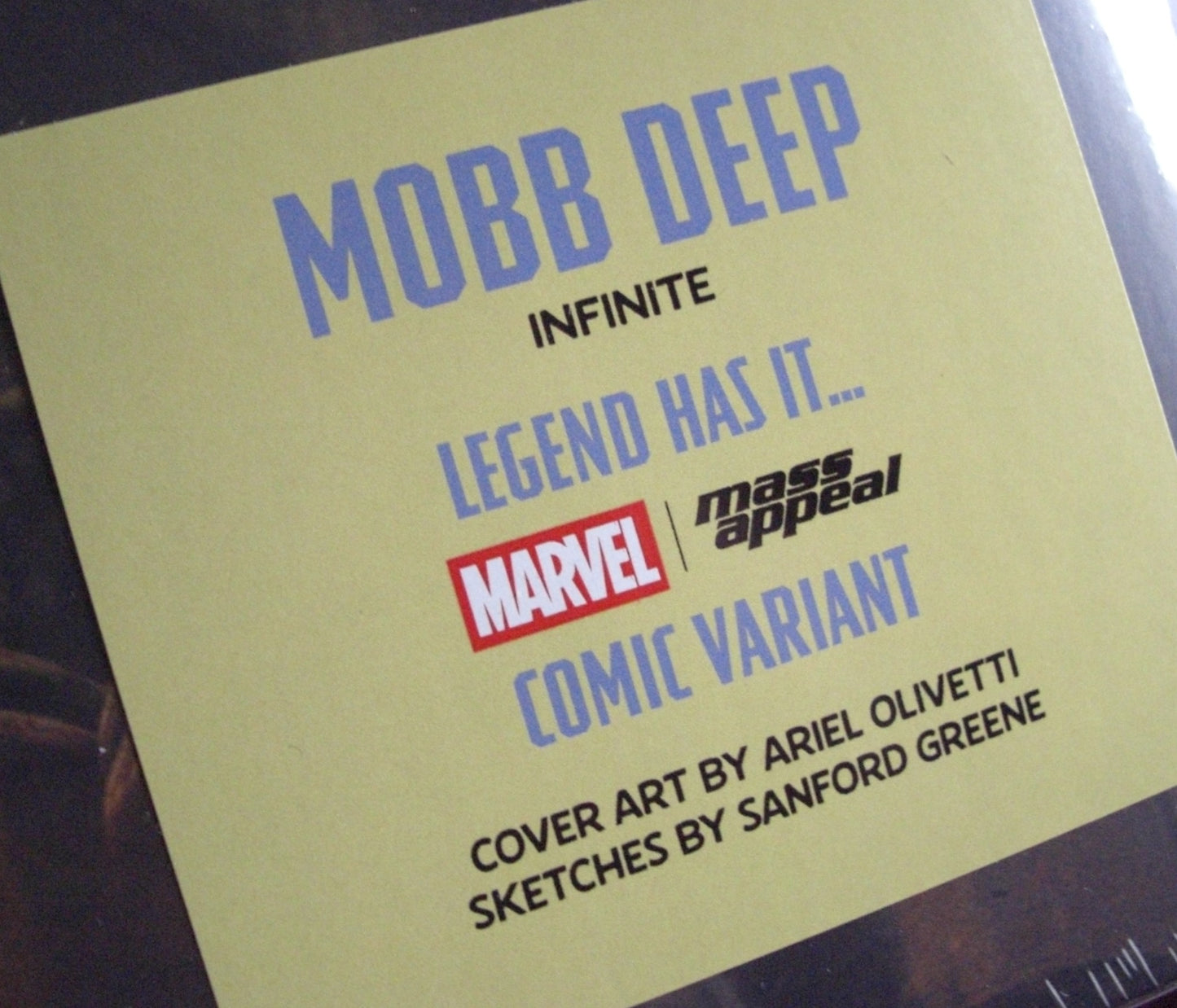 Mobb Deep - Infinite 2x Vinyl, LP, Album Marvel Variant