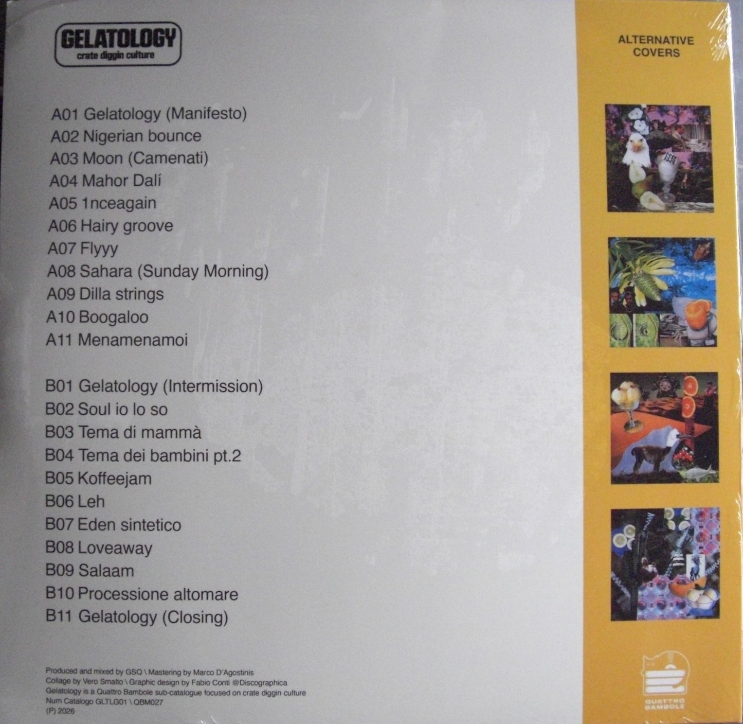 GSQ – Gelatology Vinyl, LP, Album