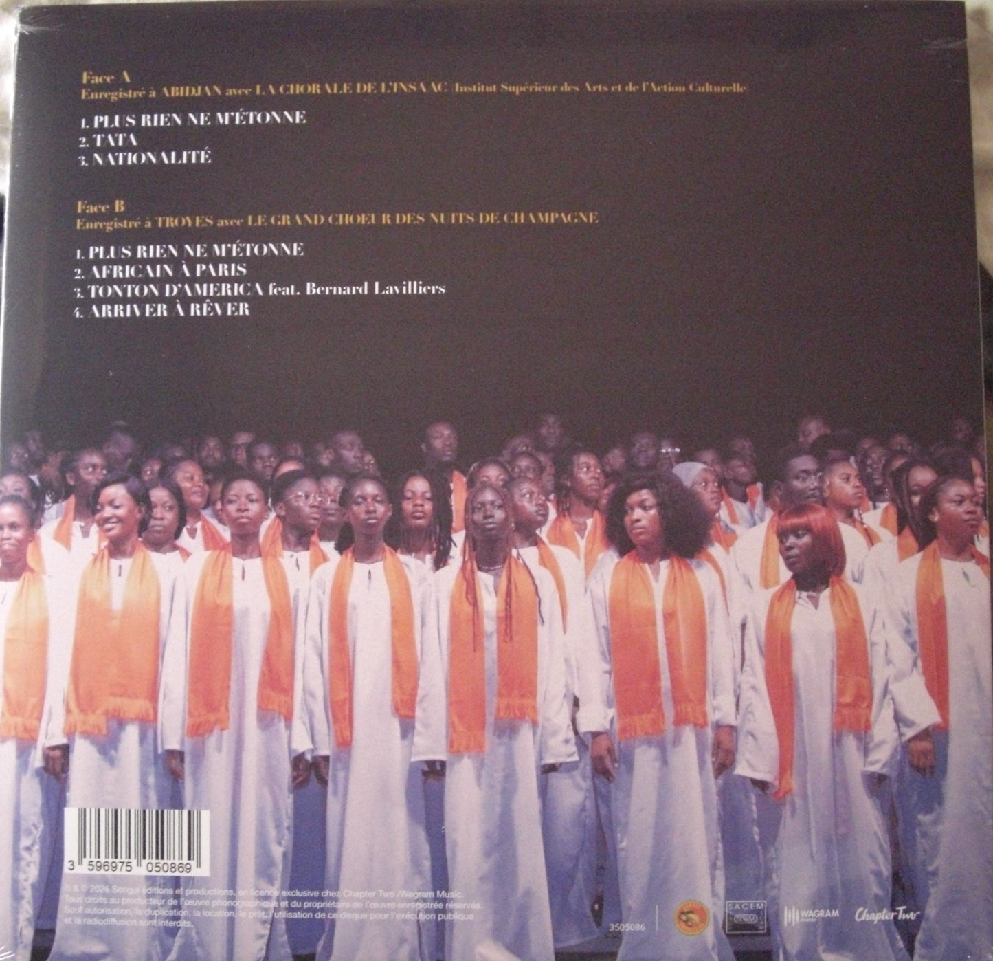 Tiken Jah Fakoly - Chorales Vinyl, LP, Album