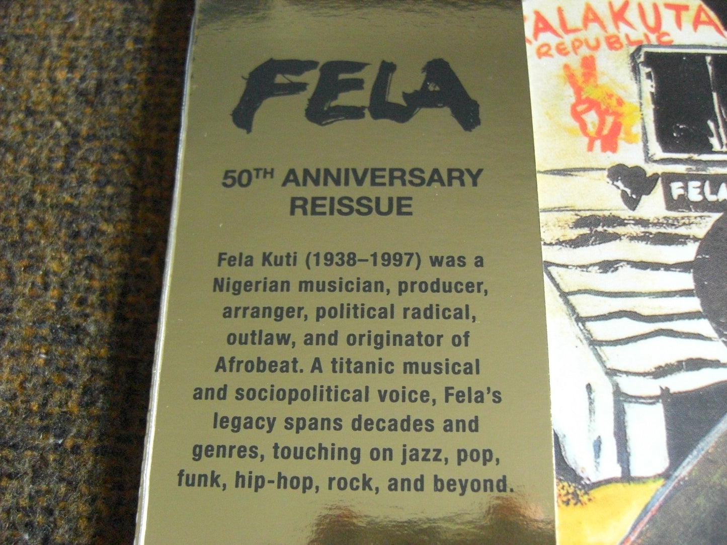 Fela Ransome Kuti & Africa 70 – Alagbon Close Vinyl, LP, Album, Limited Edt orange