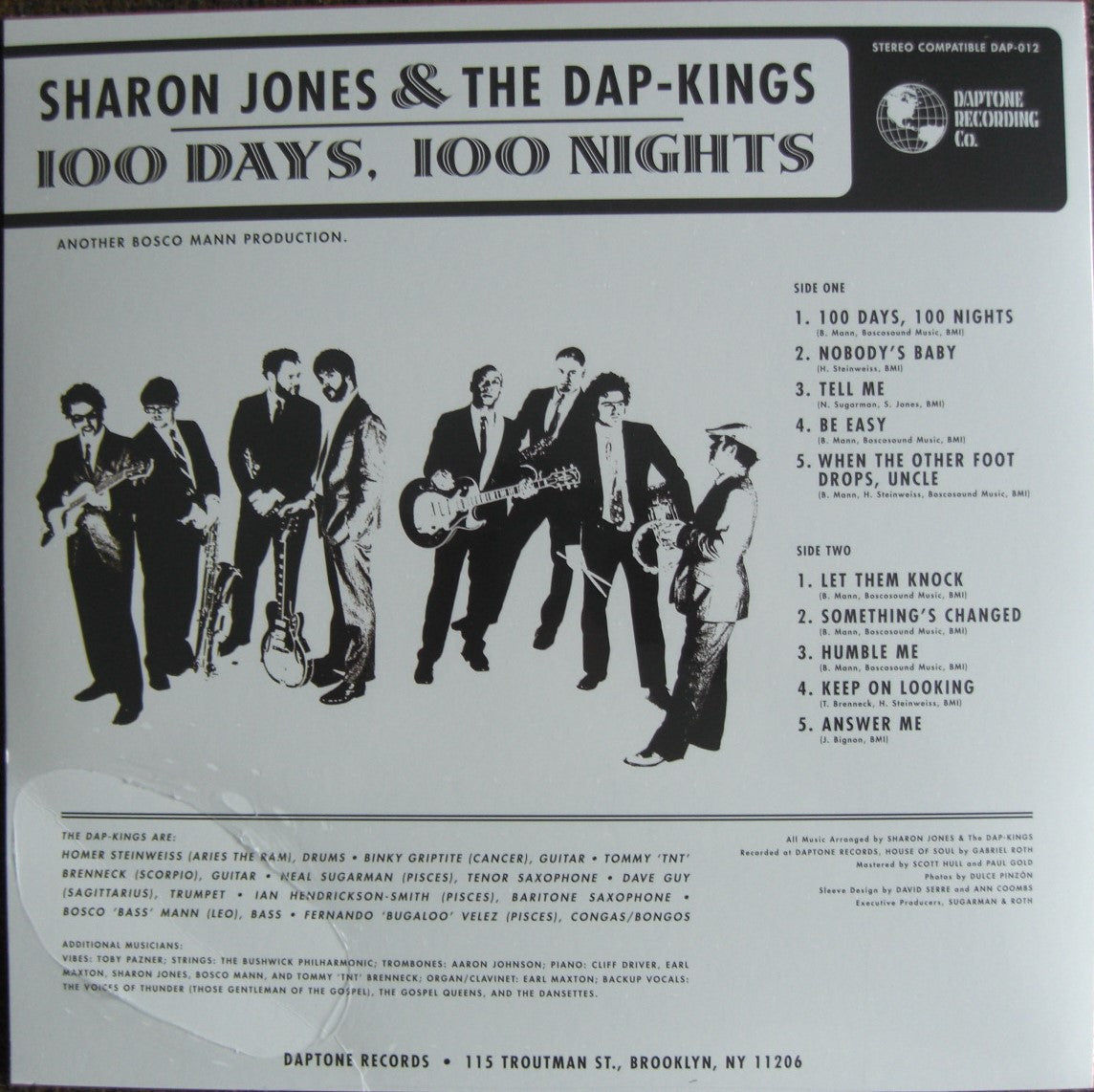 Sharon Jones & The Dap-Kings – 100 días, 100 noches Vinilo, LP, Álbum