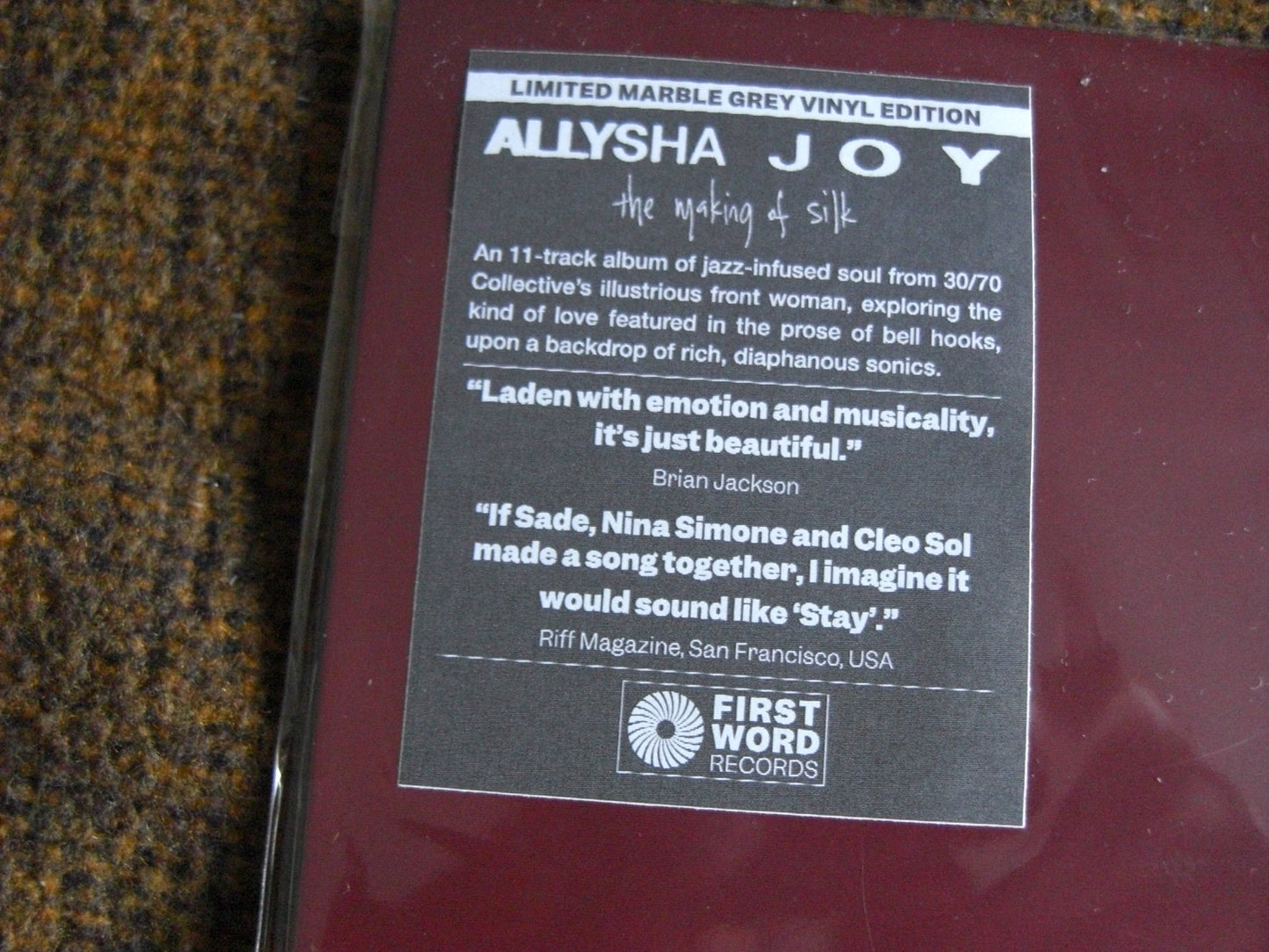 Allysha Joy – The Making Of Silk Vinilo, LP, Álbum