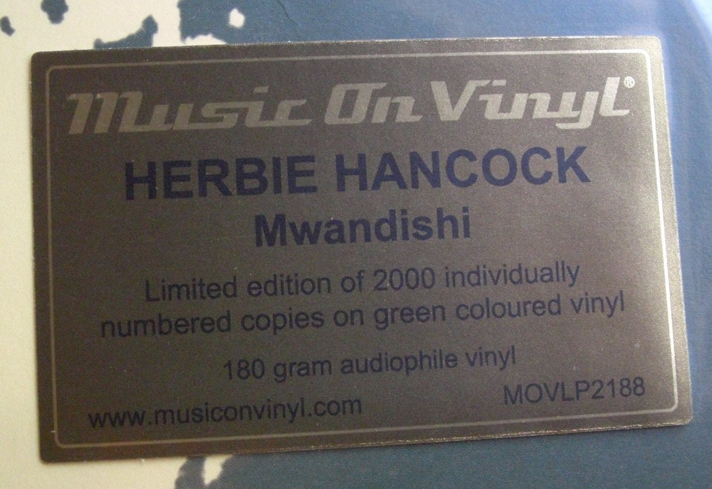 Herbie Hancock – Mwandishi Vinyl, LP, Album, Reissue, Limited Edt green