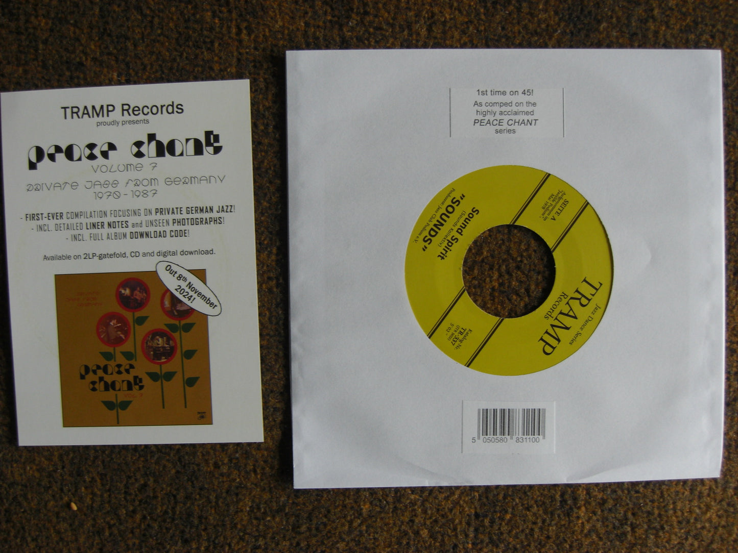 "Sounds" – Sweet Emma / Sound Spirit Vinyl, 7"