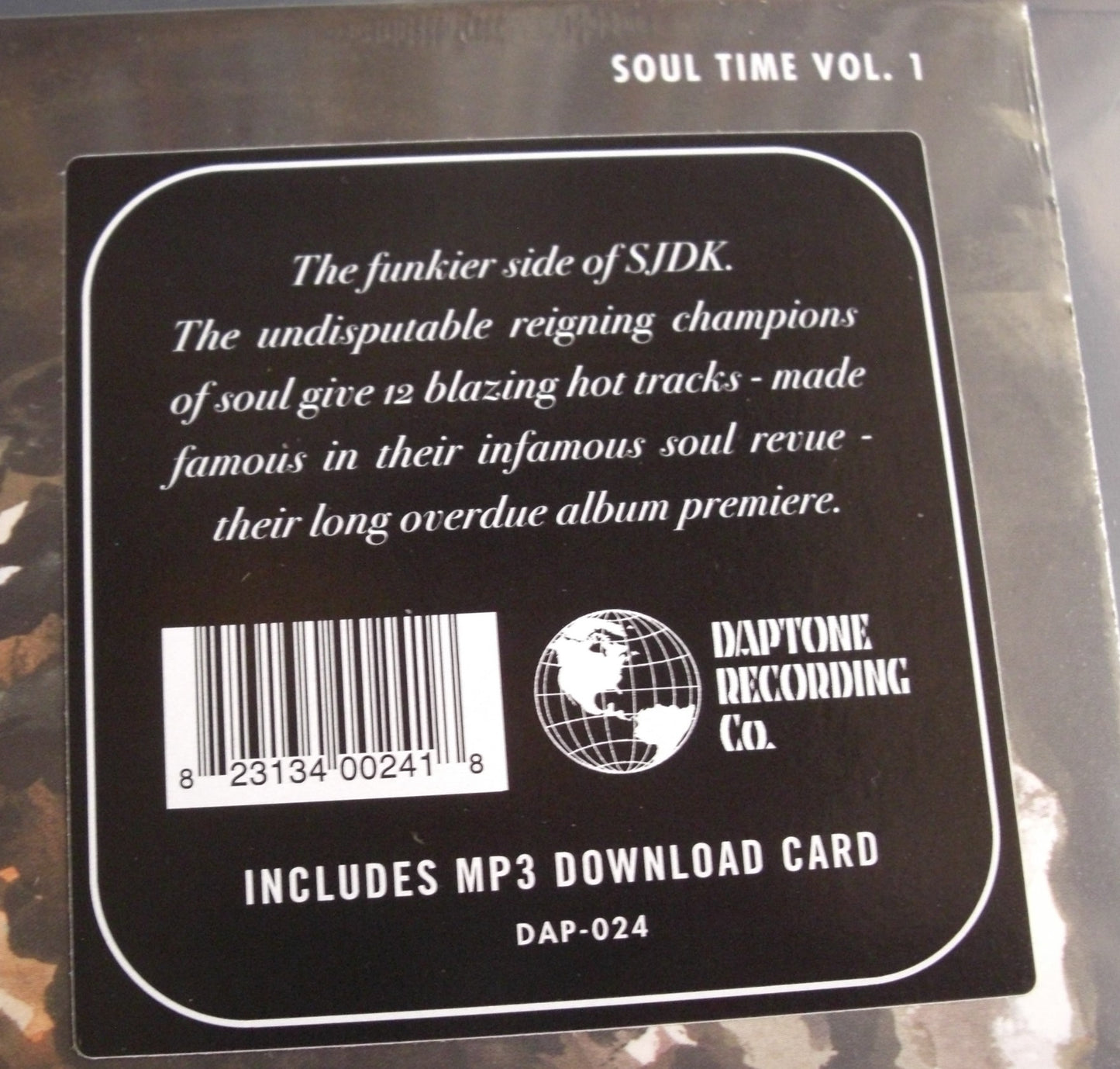 Sharon Jones & The Dap-Kings – Soul Time! (Soul Time Vol. 1) Vinyl, LP, Compilation
