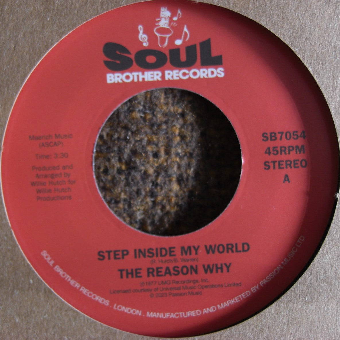 The Reason Why – Step Inside My World / So Long Letter Vinyl, 7"