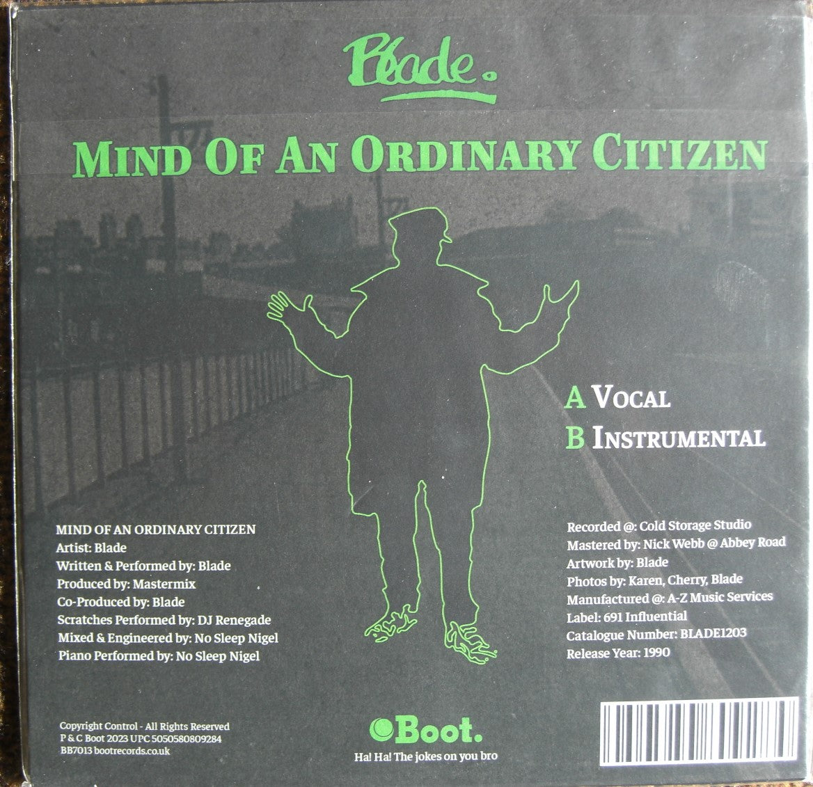 Blade – Mind Of An Ordinary Citizen Vinyl, 7"