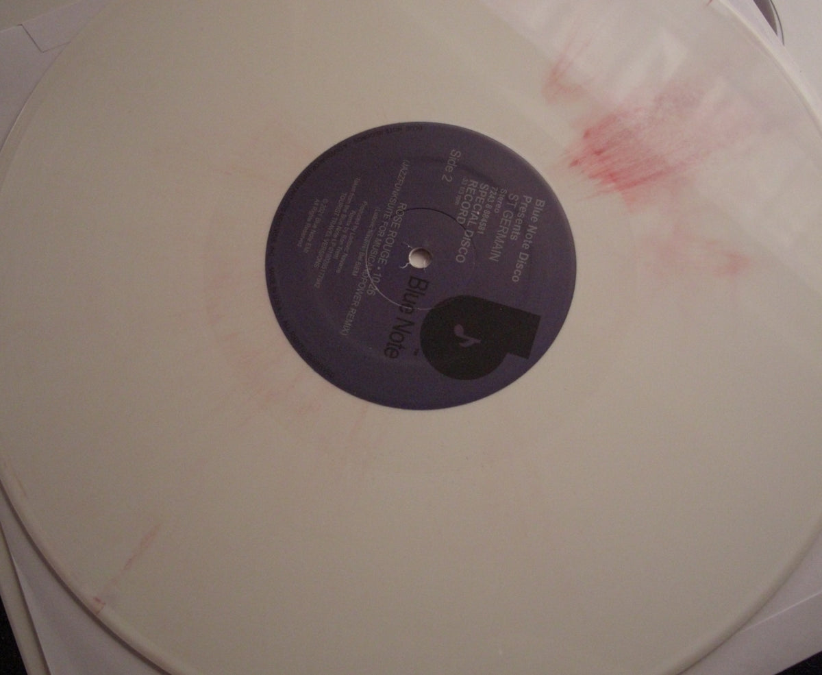 St Germain – Rose Rouge Vinyl, 12", Remixes, Reissue blanco