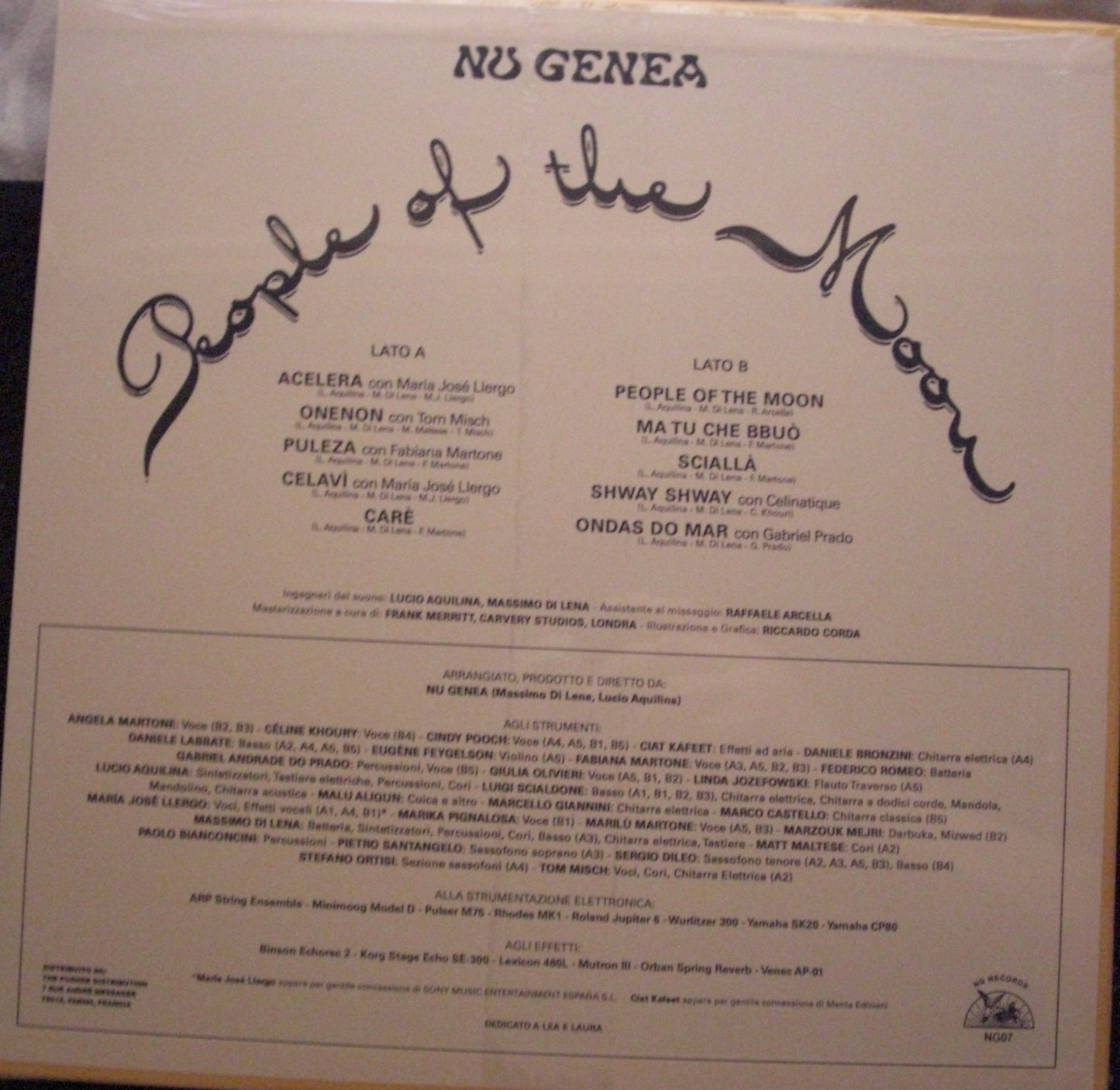 Nu Genea – People Of The Moon Vinyl, LP, Album