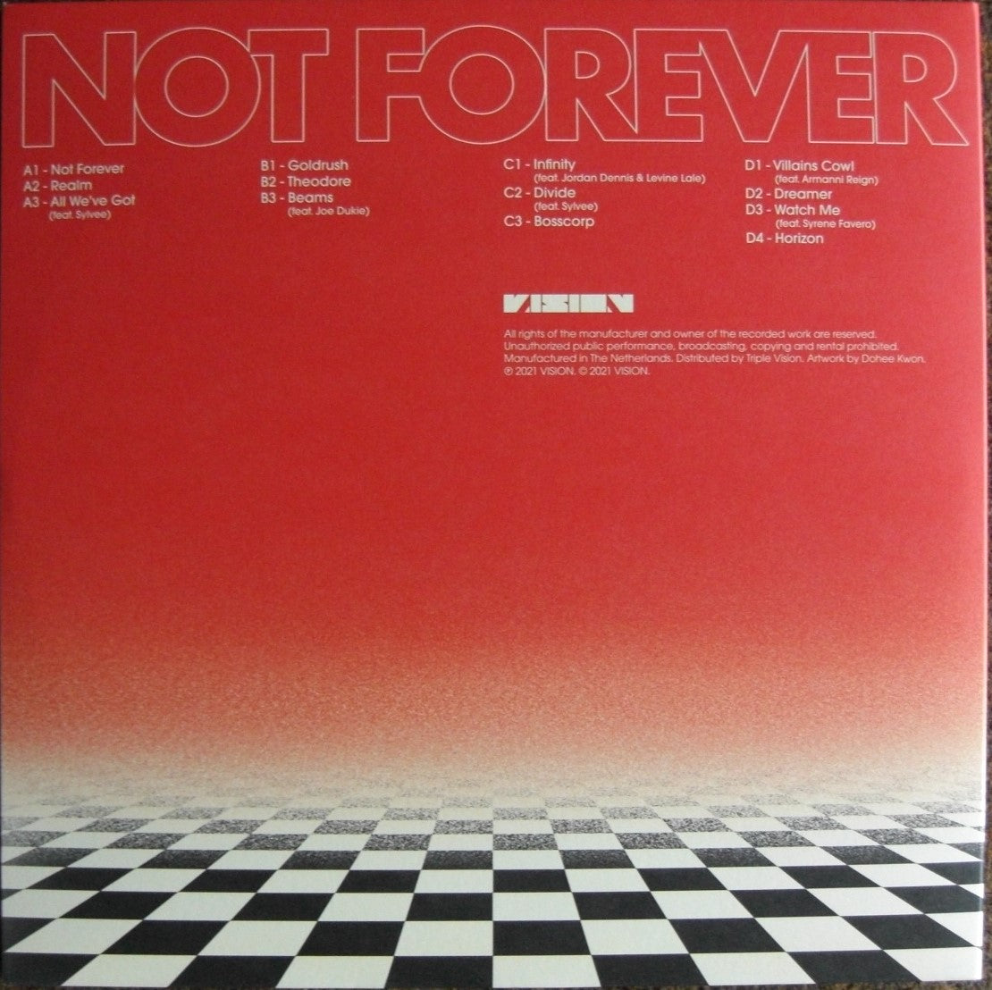 The Upbeats – Not Forever 2x Vinyl, 12" Album white