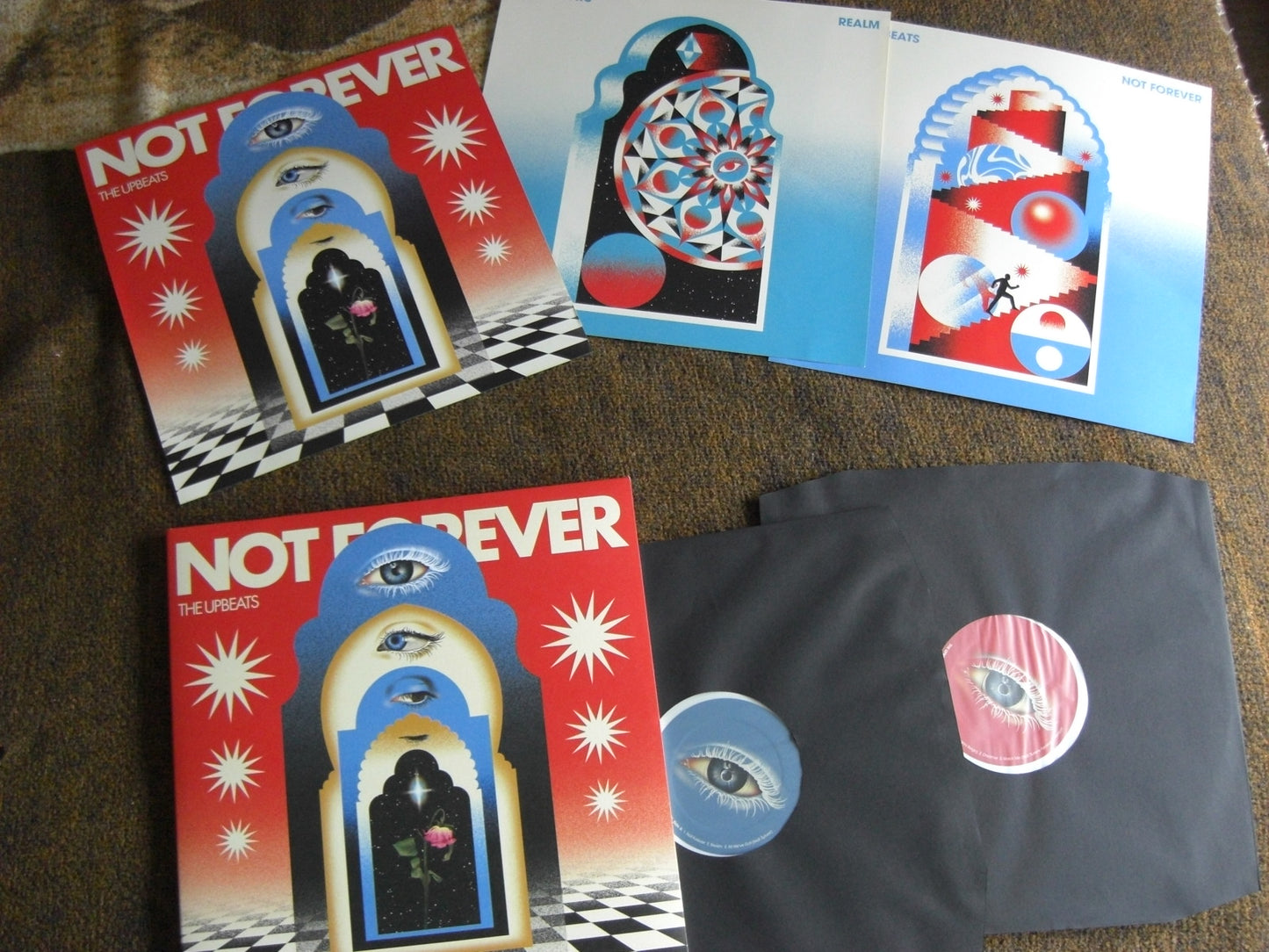 The Upbeats – Not Forever 2x Vinyl, 12" Album white
