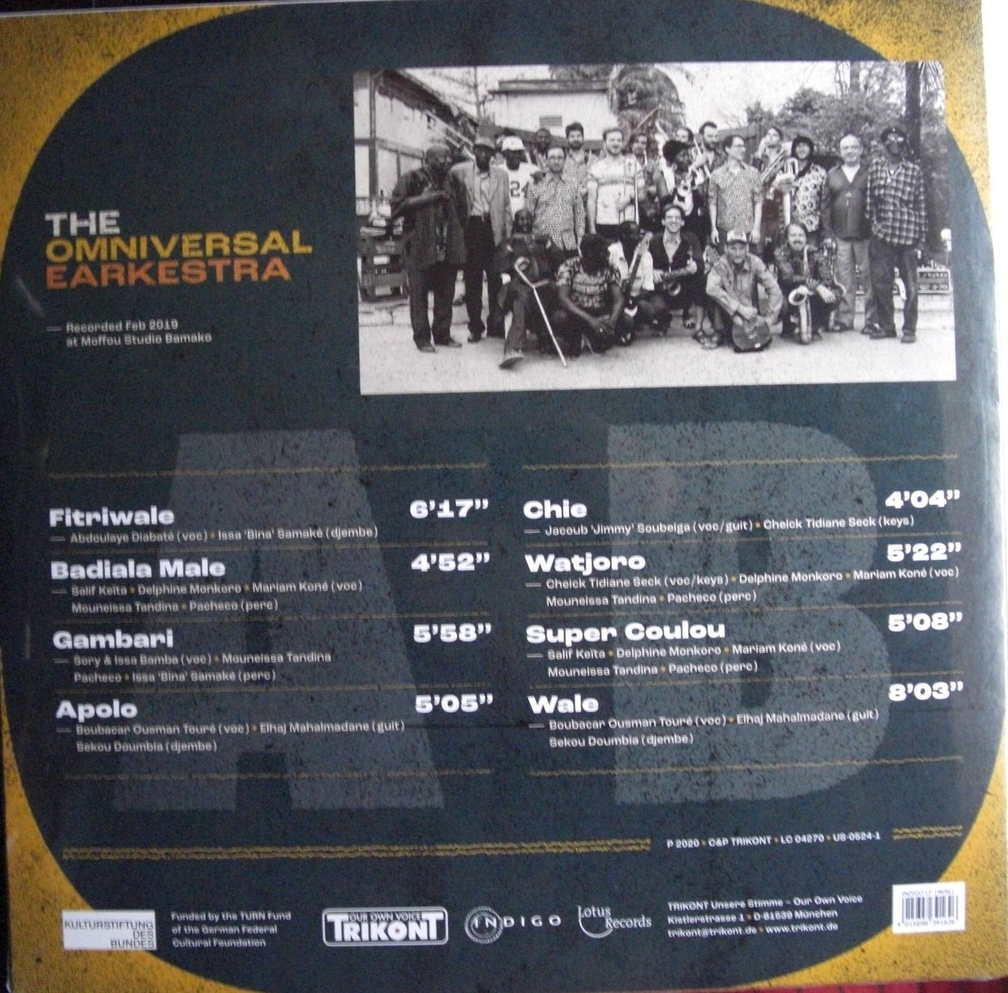 The Omniversal Earkestra – Le Mali 70 Vinyl, LP, Album