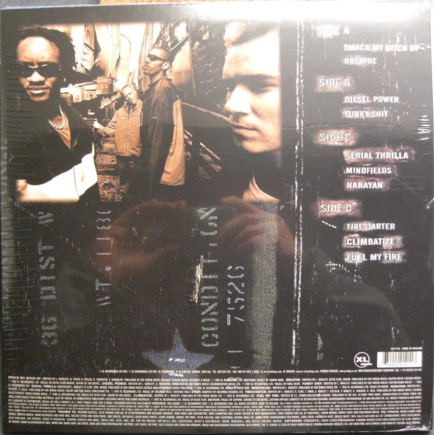 Prodigy – The Fat Of The Land Vinilo, 2xLP, Álbum