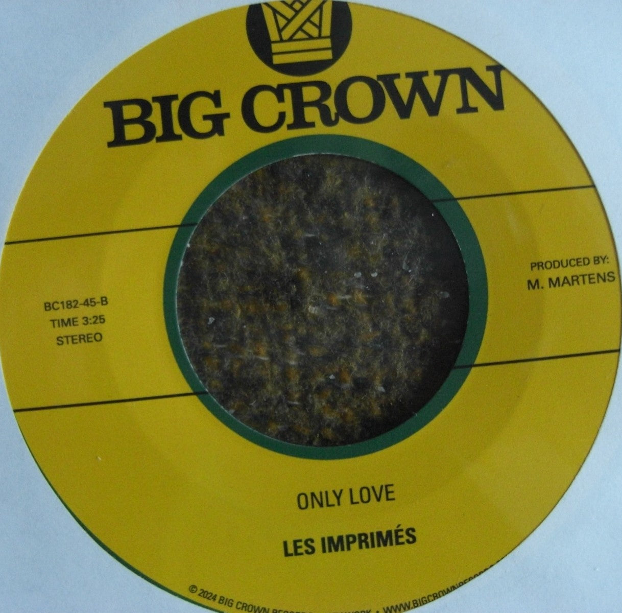 Les Imprimés – With You/ Only Love Vinyl, 7"