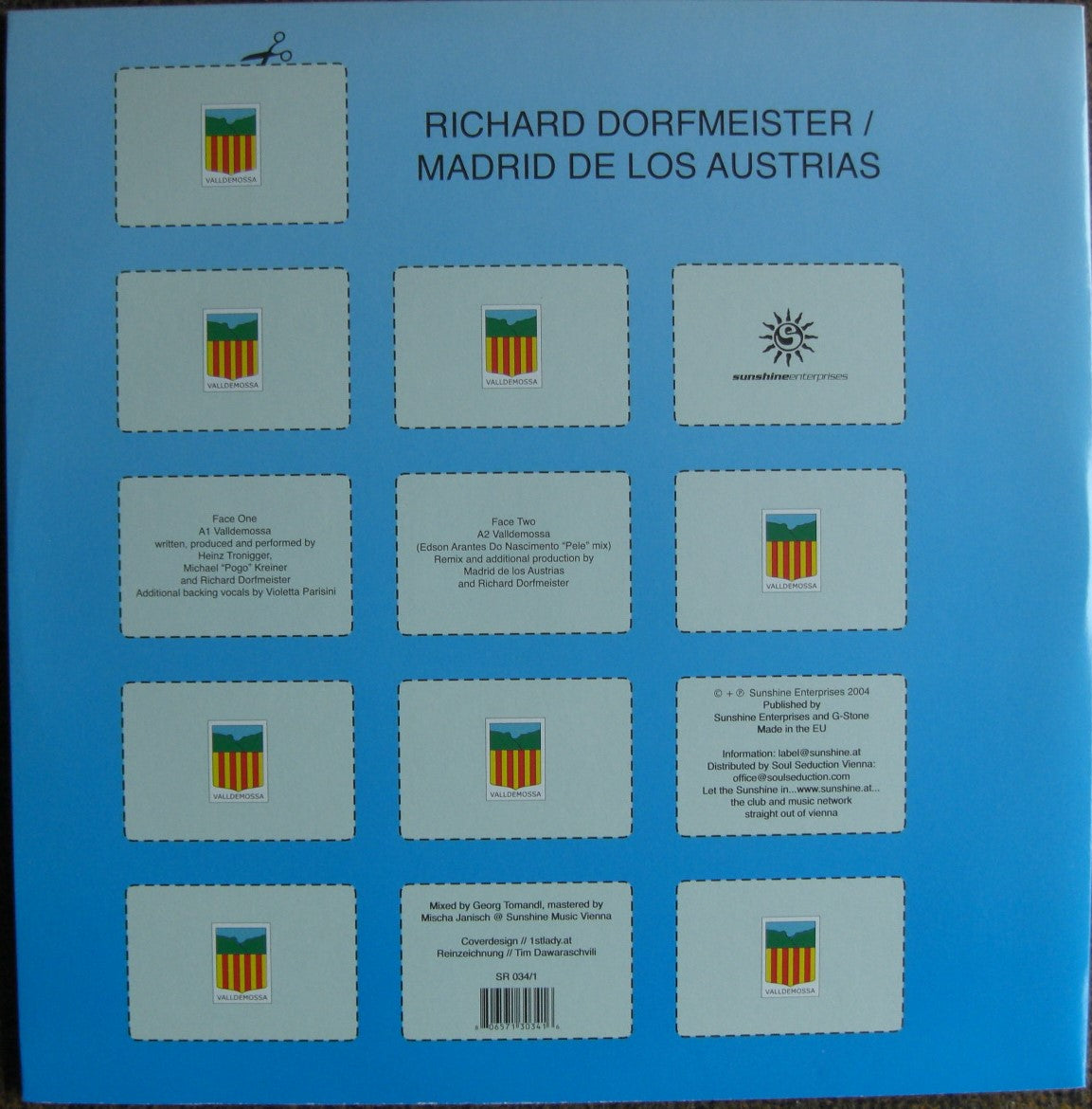 Richard Dorfmeister / Madrid De Los Austrias – Valldemossa Vinilo, Single 12"