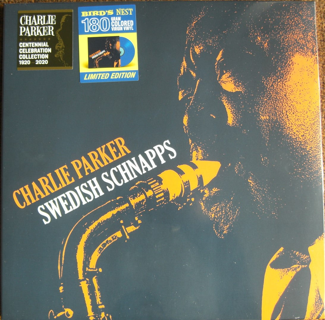 Charlie Parker – Aguardiente sueco Vinilo, LP, Álbum, Edición limitada azul