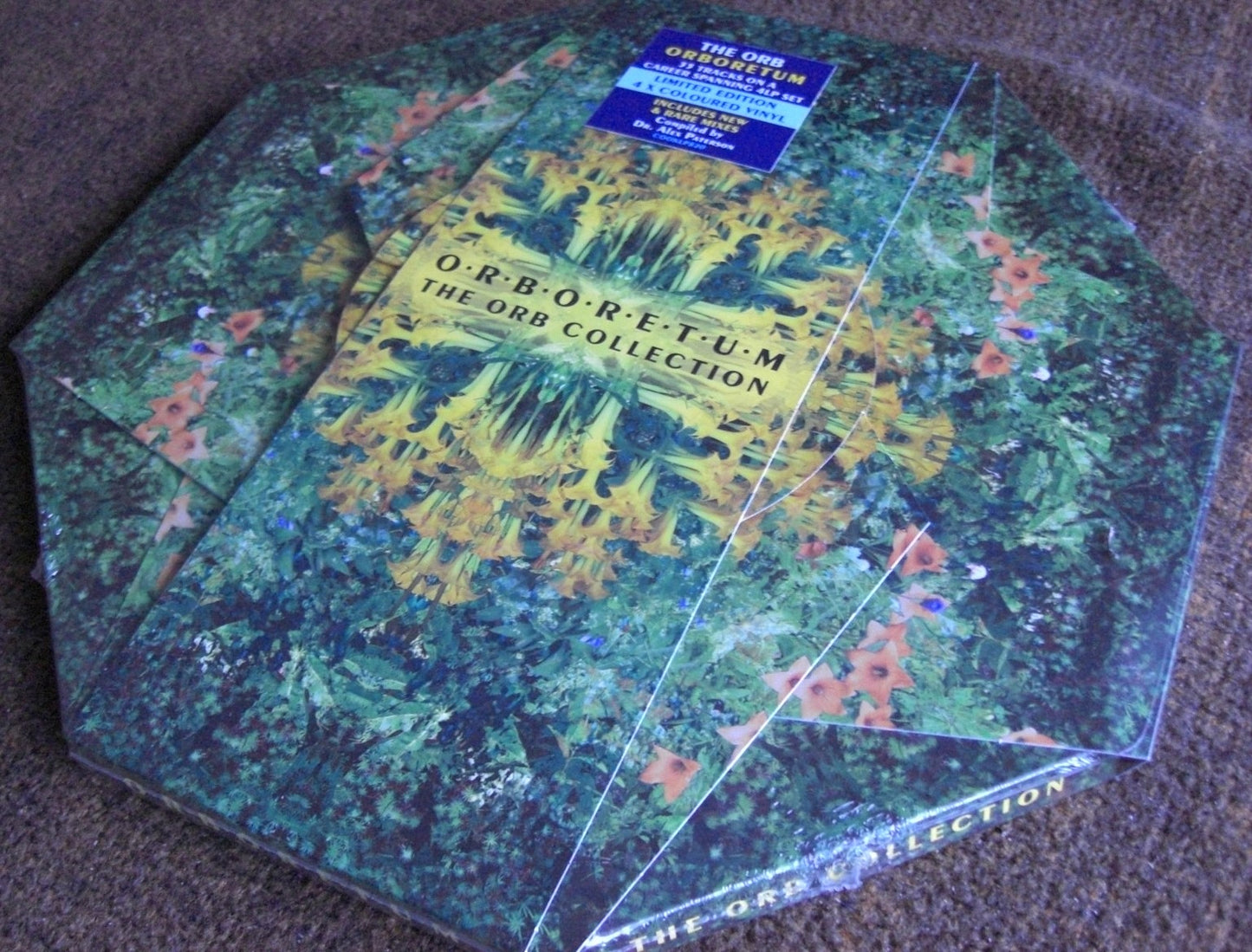 The Orb – Orboretum (The Orb Collection) 4x Vinilo, LP, Compilación, Edición limitada