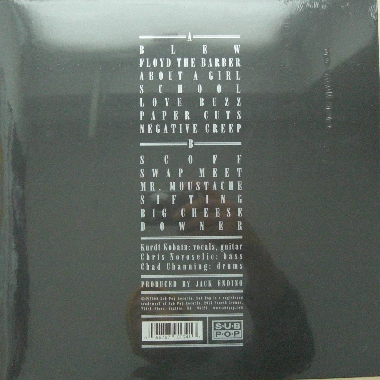 Nirvana – Bleach Vinyl, LP, Album