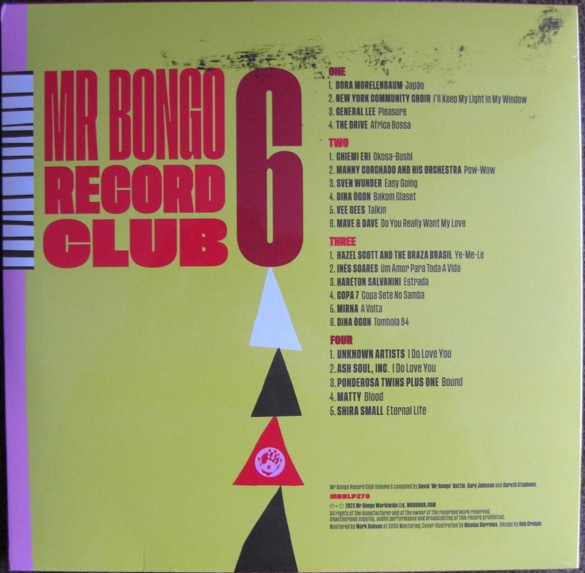 Mr Bongo Record Club Volume 6 Vinyl, 2x LP, Compilation