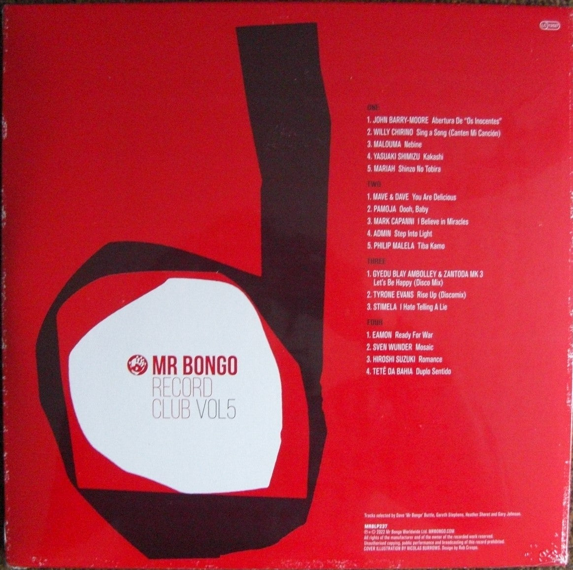 Mr Bongo Record Club - Volume 5 Vinyl, 2x LP, Compilation pink