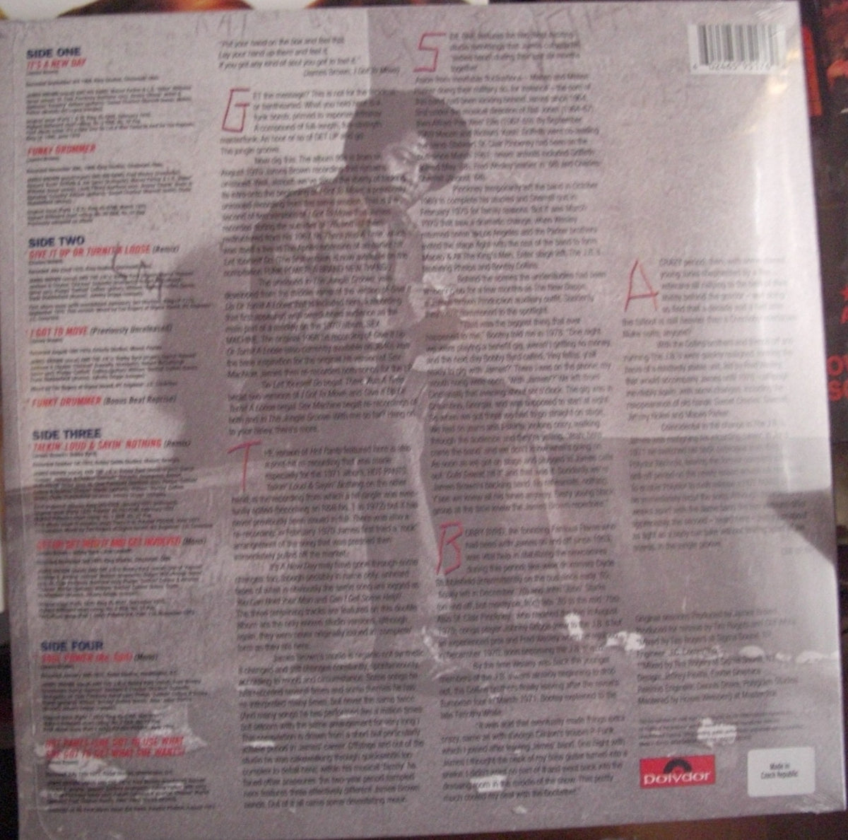 James Brown – In The Jungle Groove 2x Vinyl, LP, Compilation, Reissue, Limited Edt clear