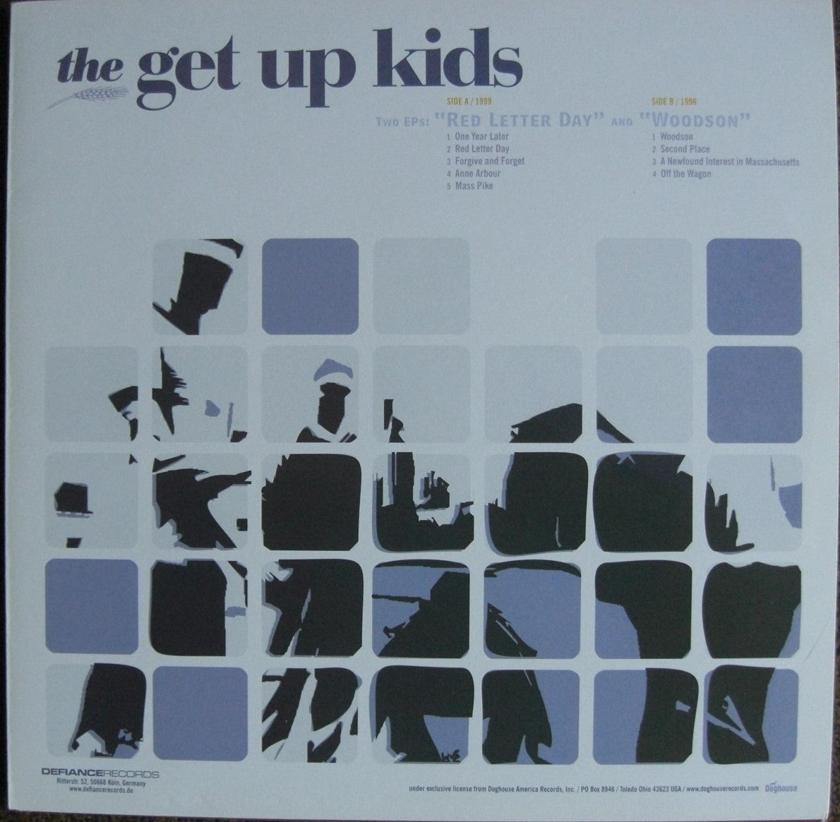 The Get Up Kids – Two EPs: Red Letter Day And Woodson Vinyl, LP, Compilation DE 2002