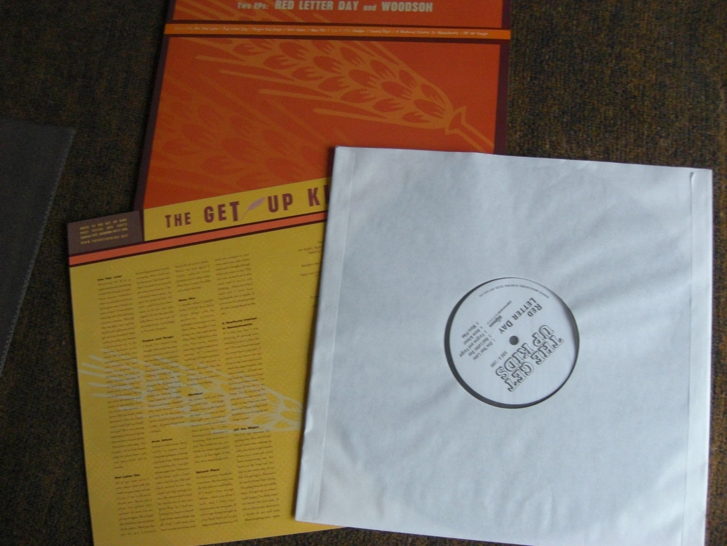 The Get Up Kids – Two EPs: Red Letter Day And Woodson Vinyl, LP, Compilation DE 2002