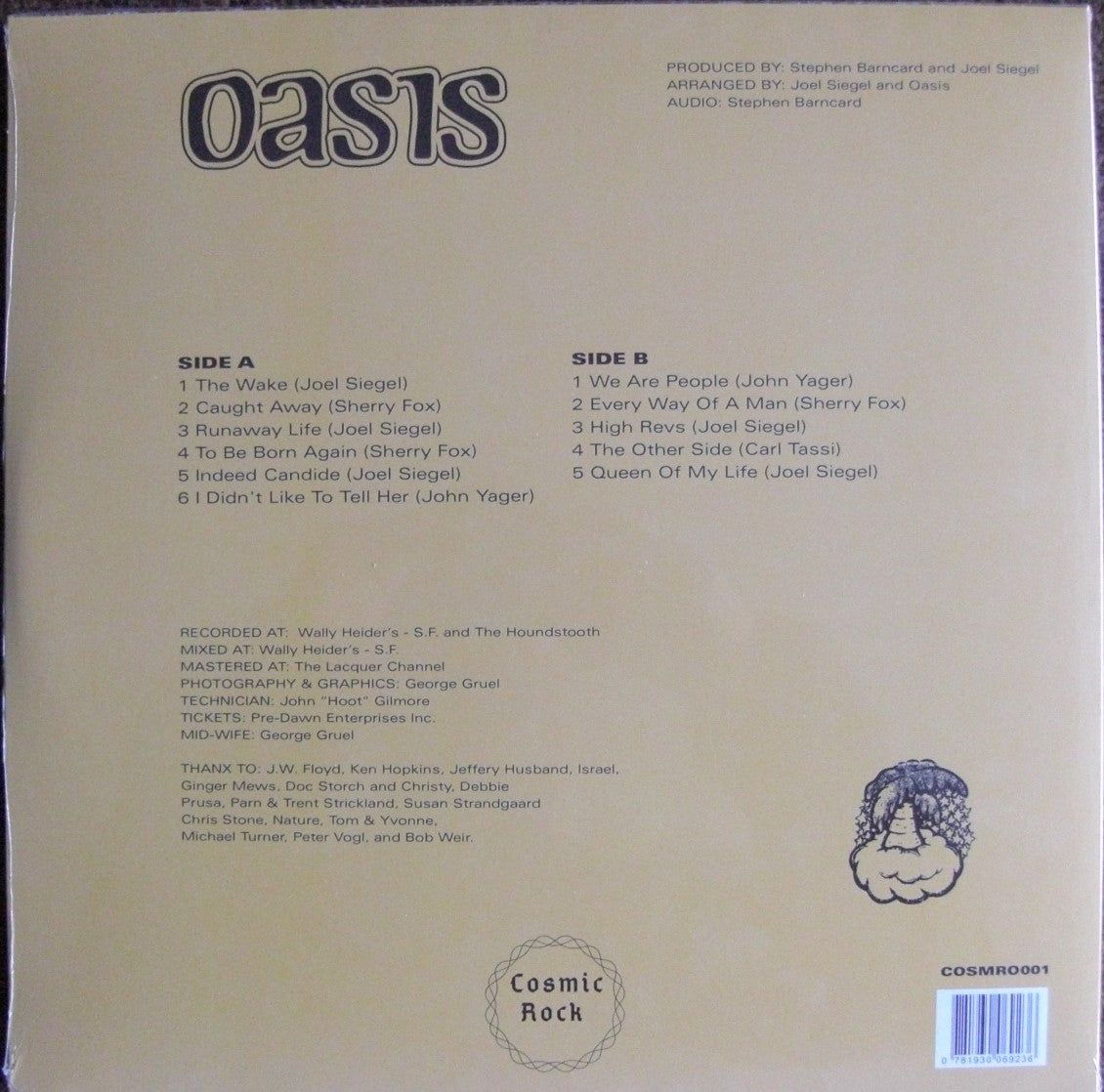 Oasis – Oasis Vinyl, LP, Album, Reissue