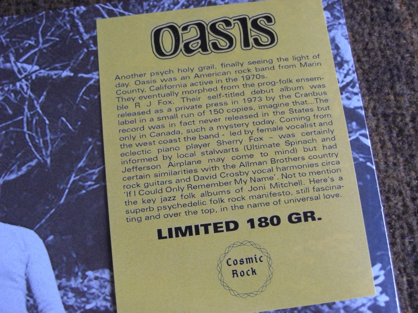 Oasis – Oasis Vinyl, LP, Album, Reissue