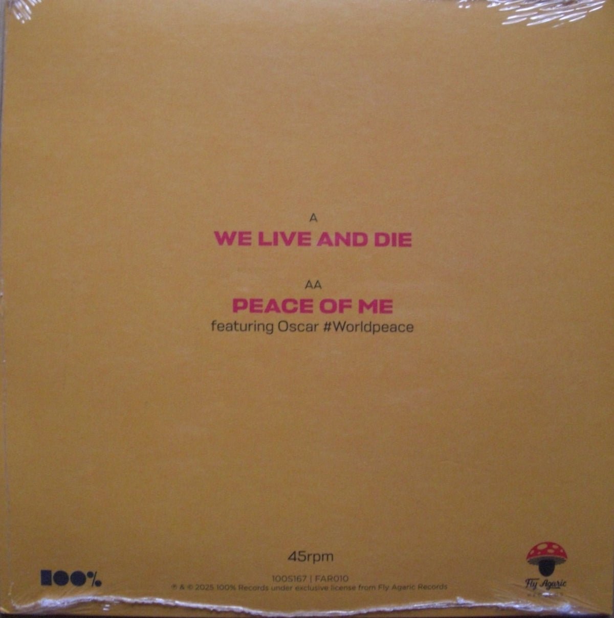 Morcheeba – We Live And Die / Peace Of Me Vinyl, 7", Limited Edt orange RSD2025