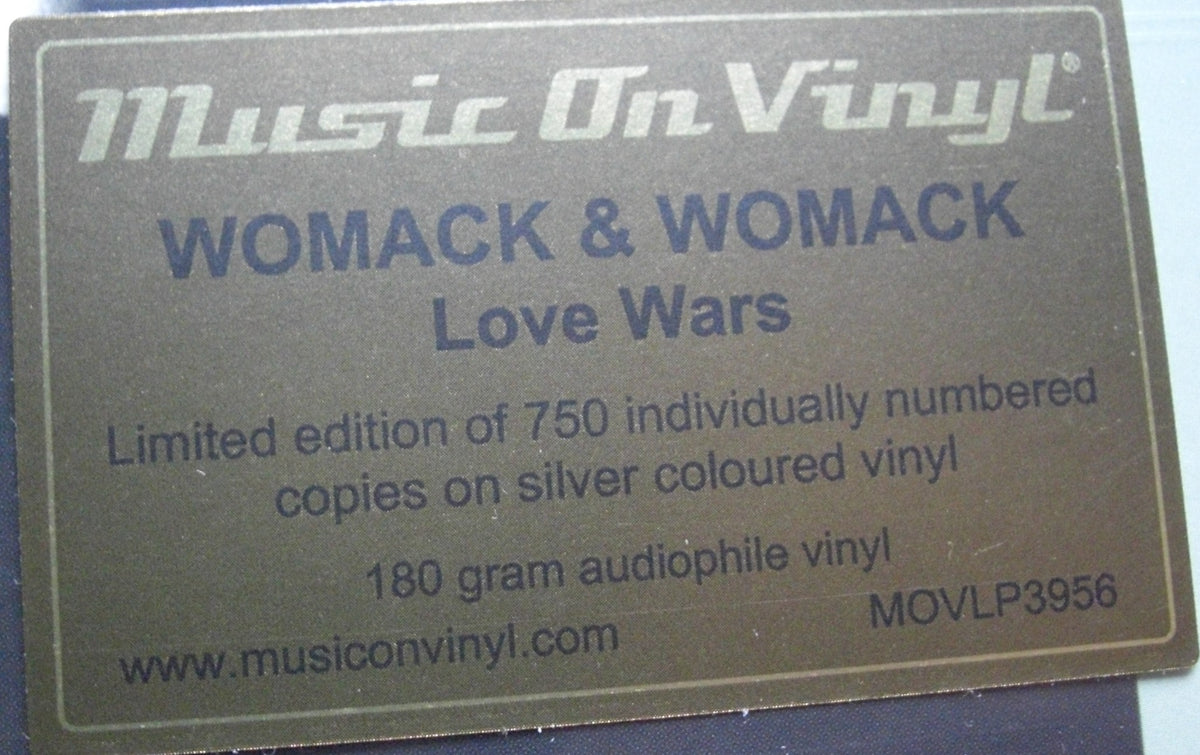 Womack & Womack – Love Wars Vinyl, LP, Album, Reissue, Limited Edt silver