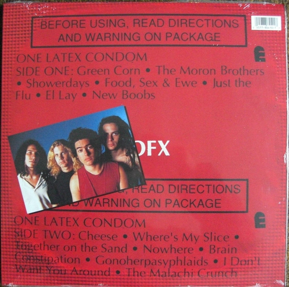 NOFX – Vinilo acanalado, LP, Álbum