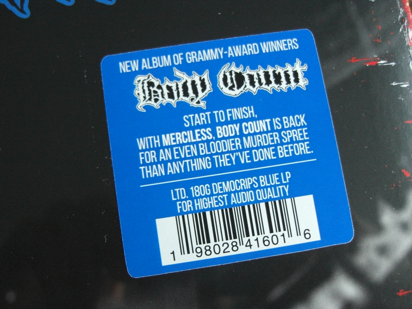 Body Count – Merciless Vinyl, LP, Album, Limited Edt blue
