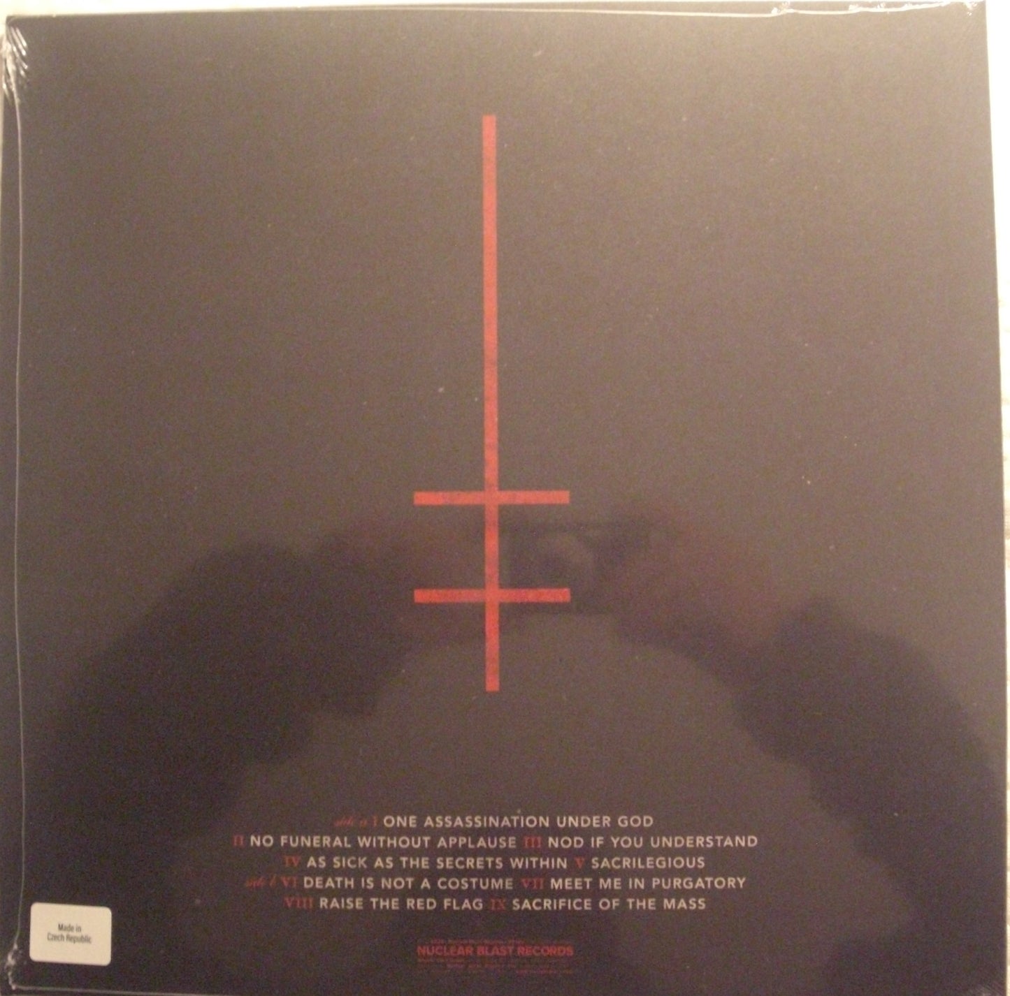 Marilyn Manson – One Assassination Under God (Chapter 1) Vinyl, LP, Album bone black splatter