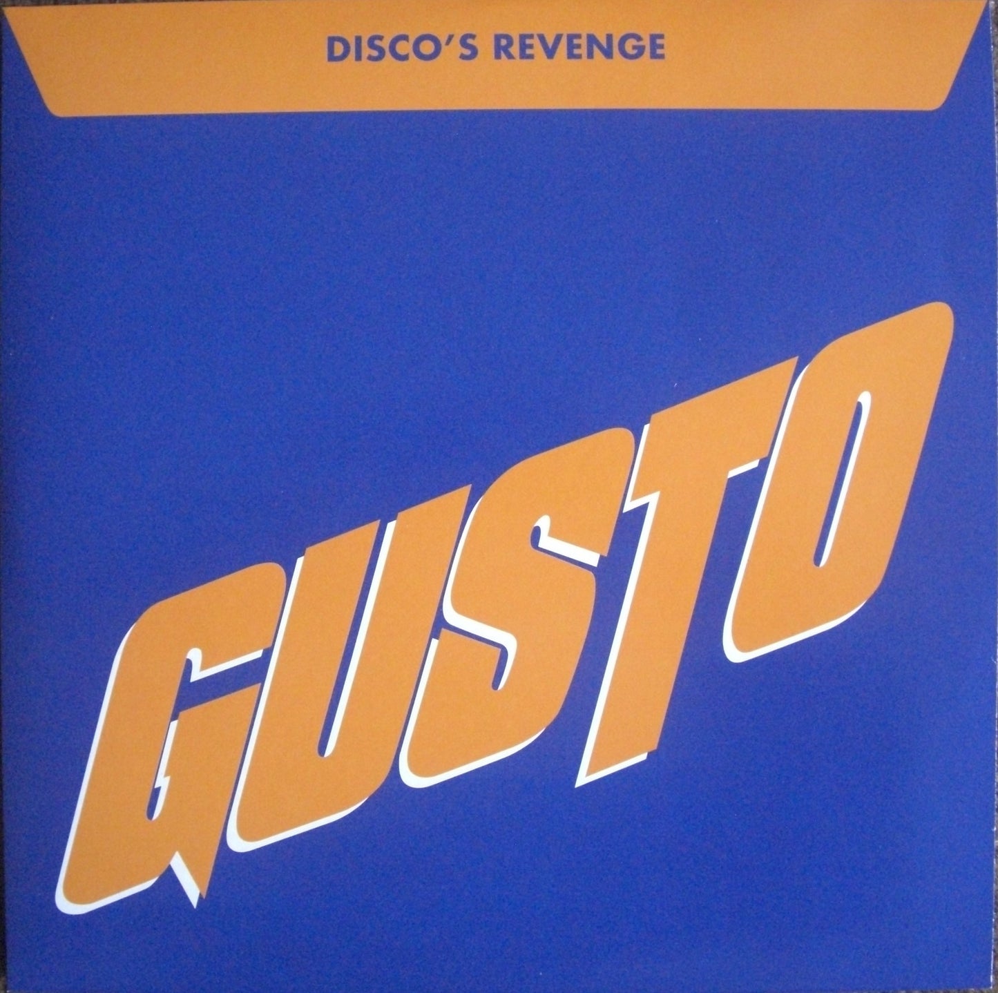 Gusto – Vinilo Disco's Revenge, 12" azul