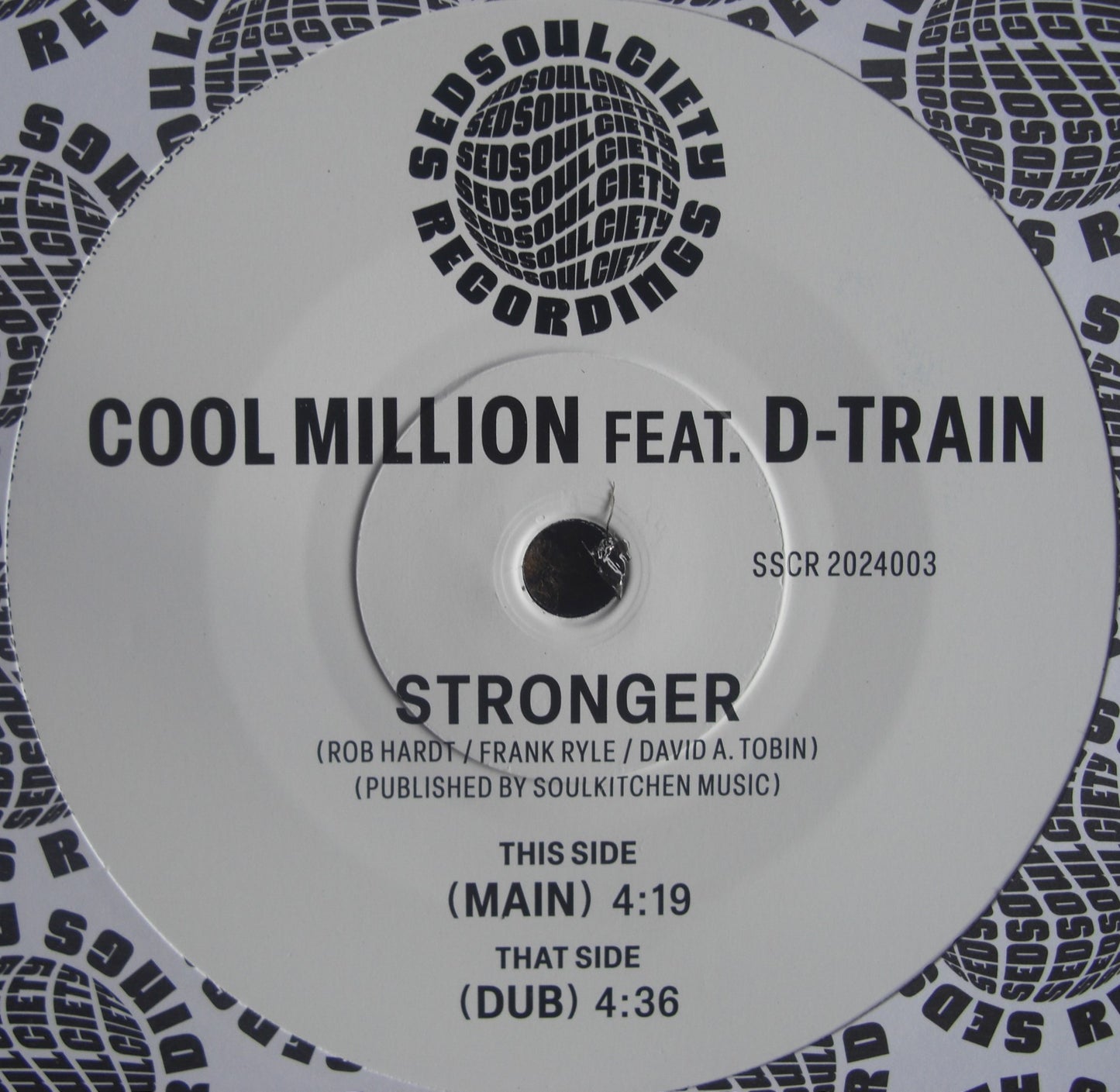 Cool Million Feat. D-Train – Stronger Vinyl, 7"