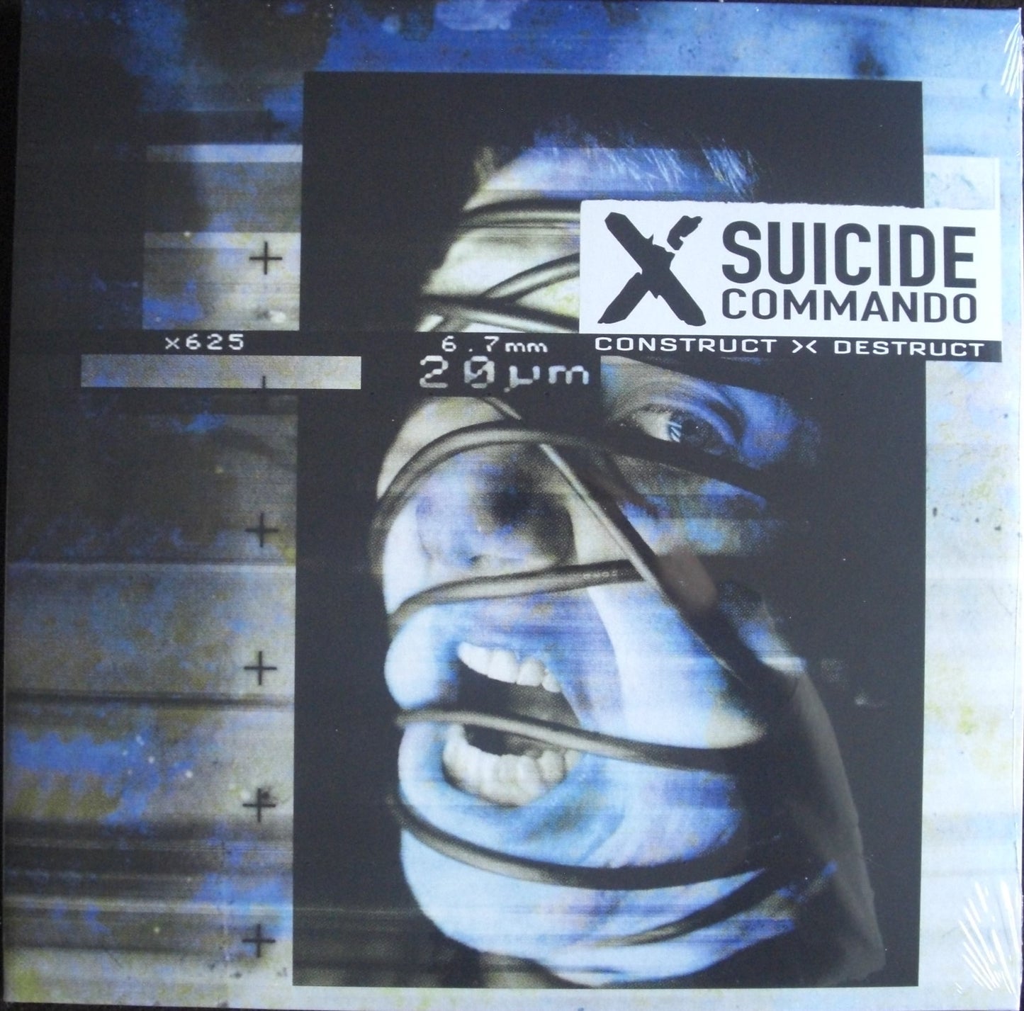 Suicide Commando - Construct-Destruct 2x Vinilo, LP, Álbum, Edt limitada curacao clear