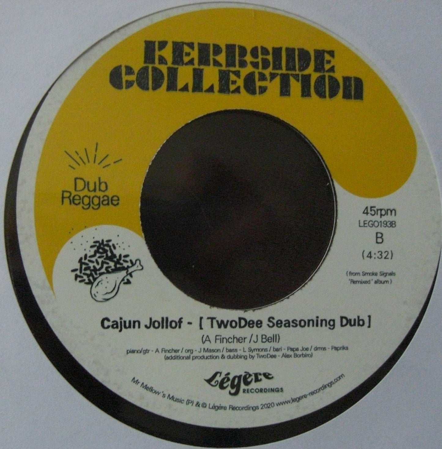 Kerbside Collection – Cajun Jollof Vinyl, 7"