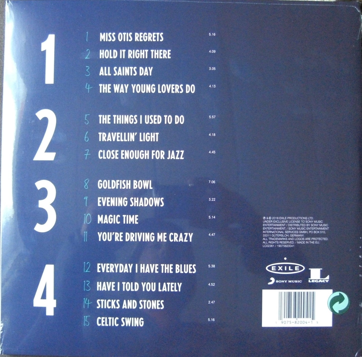 Van Morrison & Joey DeFrancesco – Me estás volviendo loco 2x LP Vinilo